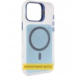 Чехол TPU+PC Jewel Sparkle with Magnetic Fit для Apple iPhone 17 (6.3") Королевский синий