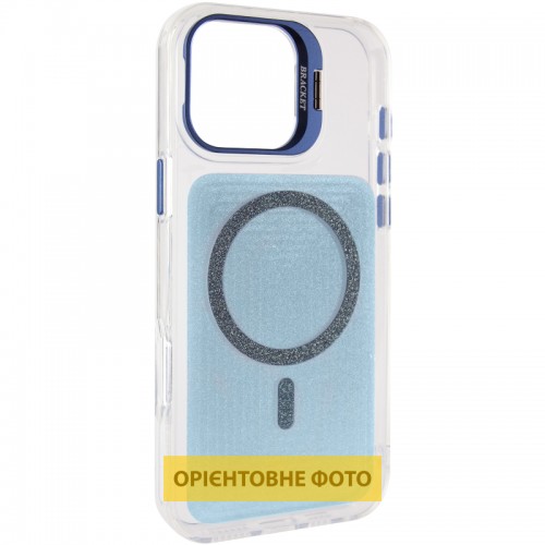 Чехол TPU+PC Jewel Sparkle with Magnetic Fit для Apple iPhone 17 (6.3") Королевский синий