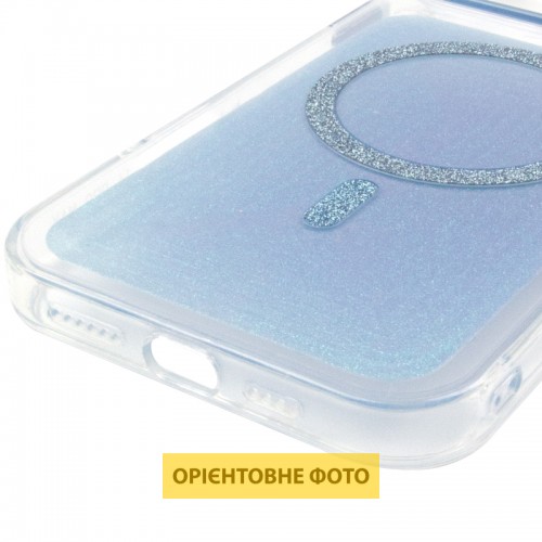 Чехол TPU+PC Jewel Sparkle with Magnetic Fit для Apple iPhone 17 (6.3") Королевский синий