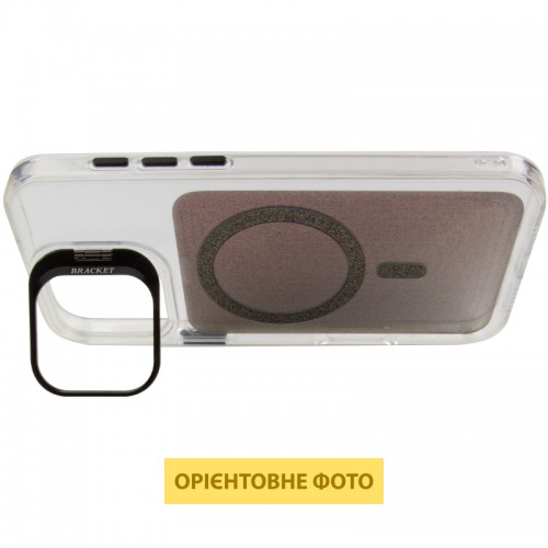 Чехол TPU+PC Jewel Sparkle with Magnetic Fit для Apple iPhone 17 (6.3") Фиолетовое сияние