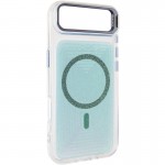 Чохол TPU+PC Jewel Sparkle with Magnetic Fit для Apple iPhone 17 Air (6.5") Aqua Blue