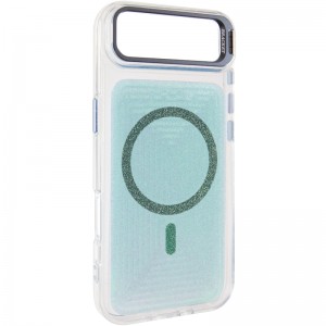 Чохол TPU+PC Jewel Sparkle with Magnetic Fit для Apple iPhone 17 Air (6.5") Aqua Blue