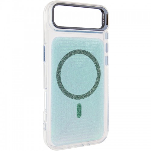 Чохол TPU+PC Jewel Sparkle with Magnetic Fit для Apple iPhone 17 Air (6.5") Aqua Blue
