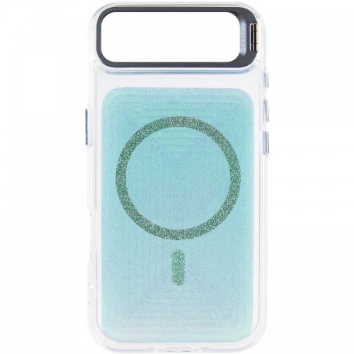 Чохол TPU+PC Jewel Sparkle with Magnetic Fit для Apple iPhone 17 Air (6.5") Aqua Blue