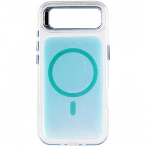 Чохол TPU+PC Jewel Sparkle with Magnetic Fit для Apple iPhone 17 Air (6.5") Aqua Blue