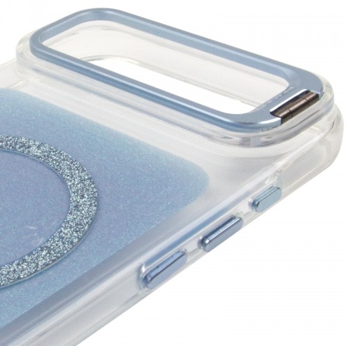 Чохол TPU+PC Jewel Sparkle with Magnetic Fit для Apple iPhone 17 Air (6.5") Aqua Blue