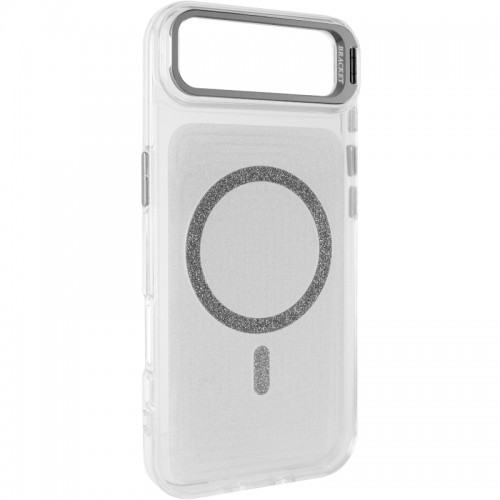 Чохол TPU+PC Jewel Sparkle with Magnetic Fit для Apple iPhone 17 Air (6.5") Diamond White