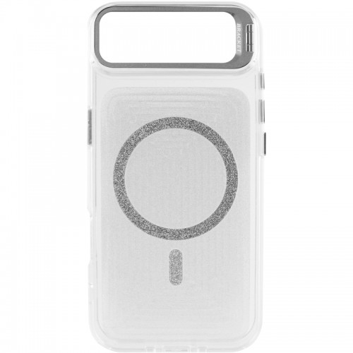 Чохол TPU+PC Jewel Sparkle with Magnetic Fit для Apple iPhone 17 Air (6.5") Diamond White