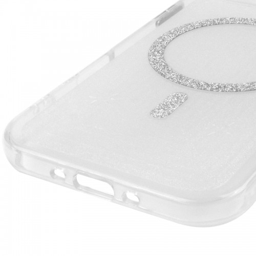 Чохол TPU+PC Jewel Sparkle with Magnetic Fit для Apple iPhone 17 Air (6.5") Diamond White