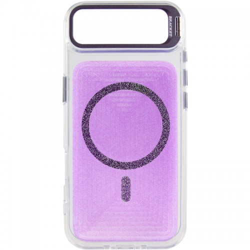 Чохол TPU+PC Jewel Sparkle with Magnetic Fit для Apple iPhone 17 Air (6.5") Lavender Glitter