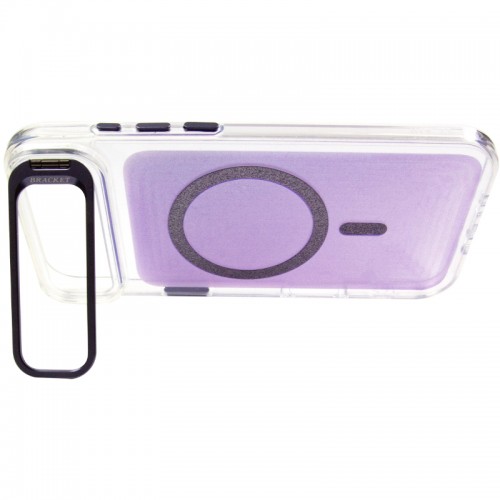 Чохол TPU+PC Jewel Sparkle with Magnetic Fit для Apple iPhone 17 Air (6.5") Lavender Glitter