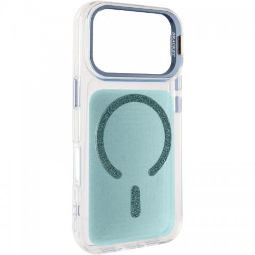 Чохол TPU+PC Jewel Sparkle with Magnetic Fit для Apple iPhone 17 Pro (6.3") Aqua Blue