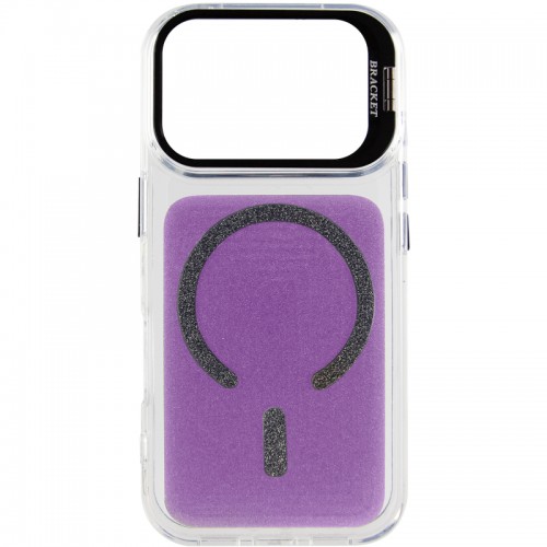 Чохол TPU+PC Jewel Sparkle with Magnetic Fit для Apple iPhone 17 Pro (6.3") Violet Shimmer