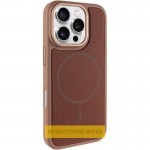 Чохол PC Textile Hybrid with Magnetic Fit для Apple iPhone 16 Pro (6.3") Desert Gold