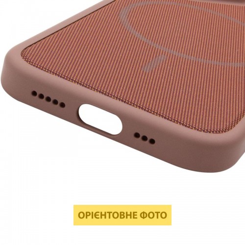 Чехол PC Textile Hybrid with Magnetic Fit для Apple iPhone 16 Pro (6.3") Desert Gold