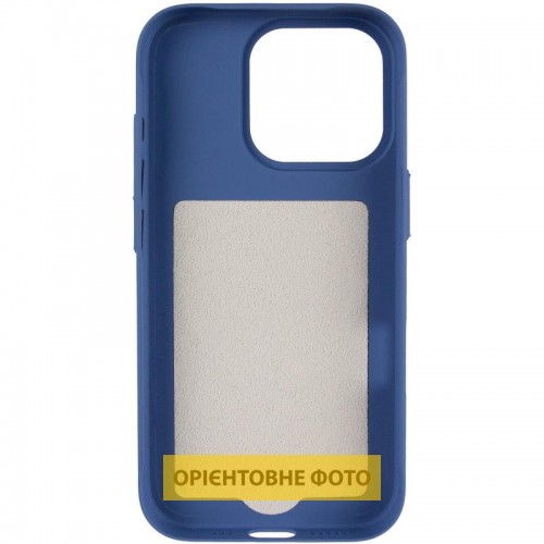Чехол PC Textile Hybrid with Magnetic Fit для Apple iPhone 16 Pro Max (6.9") Синий