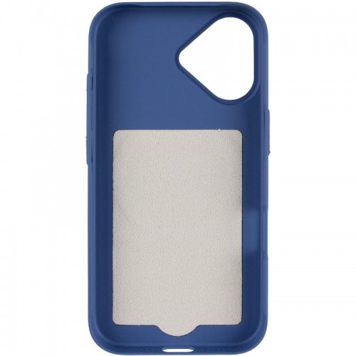 Чохол PC Textile Hybrid with Magnetic Fit для Apple iPhone 17 (6.3") Blue