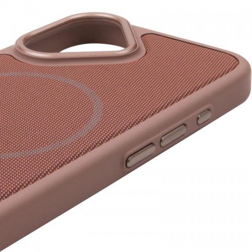 Чехол PC Textile Hybrid with Magnetic Fit для Apple iPhone 17 (6.3") Desert Gold