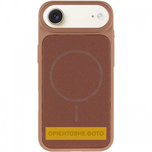 Чехол PC Textile Hybrid with Magnetic Fit для Apple iPhone 17 Air (6.5") Desert Gold