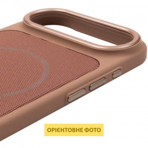 Чехол PC Textile Hybrid with Magnetic Fit для Apple iPhone 17 Air (6.5") Desert Gold