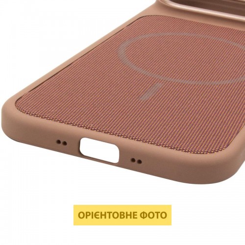Чехол PC Textile Hybrid with Magnetic Fit для Apple iPhone 17 Air (6.5") Desert Gold