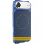 Чохол PC Textile Hybrid with Magnetic Fit для Apple iPhone 17 Air (6.5") Blue