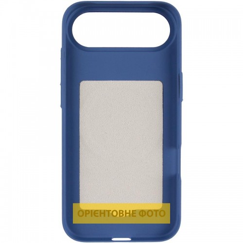 Чехол PC Textile Hybrid with Magnetic Fit для Apple iPhone 17 Air (6.5") Blue
