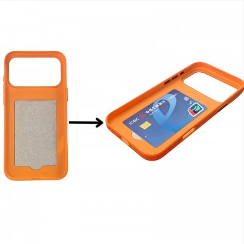 Чохол PC Textile Hybrid with Magnetic Fit для Apple iPhone 17 Pro (6.3") Orange / Brown