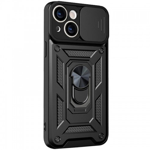 Чехол Ummi Camshield Serge Ring для Apple iPhone 15 (6.1") Черный / Black