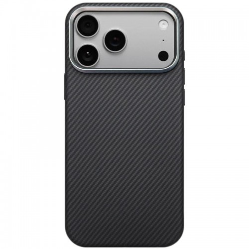 Чехол PC Carbon Protection Slim with MagSafe для Apple iPhone 17 Pro Max (6.9") Черный