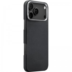 Чехол PC Carbon Protection Slim with MagSafe для Apple iPhone 17 Pro Max (6.9") Черный