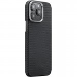 Чехол PC Carbon Protection Slim with MagSafe для Apple iPhone 15 Pro Max (6.7") Black