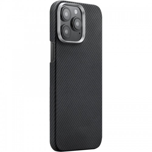 Чехол PC Carbon Protection Slim with MagSafe для Apple iPhone 15 Pro Max (6.7") Black
