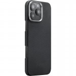 Чехол PC Carbon Protection Slim with MagSafe для Apple iPhone 16 Pro (6.3") Black