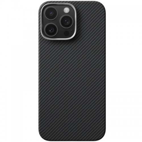 Чехол PC Carbon Protection Slim with MagSafe для Apple iPhone 16 Pro Max (6.9") Black