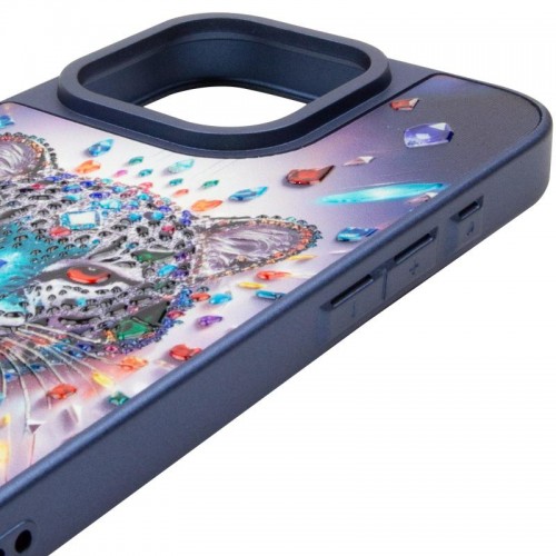 Чохол TPU+PC Crystal Hunt with Magnetic Fit для Apple iPhone 16 Pro (6.3") Blue