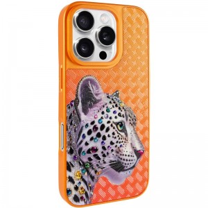 Чохол TPU+PC Crystal Hunt with Magnetic Fit для Apple iPhone 16 Pro (6.3") Orange