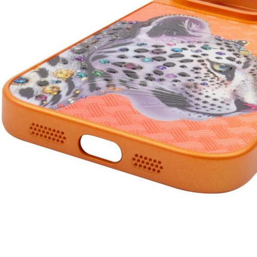 Чохол TPU+PC Crystal Hunt with Magnetic Fit для Apple iPhone 16 Pro (6.3") Orange