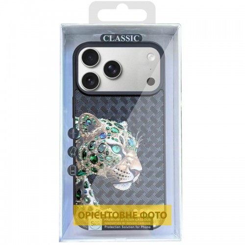 Чохол TPU+PC Crystal Hunt with Magnetic Fit для Apple iPhone 16 (6.1") Black