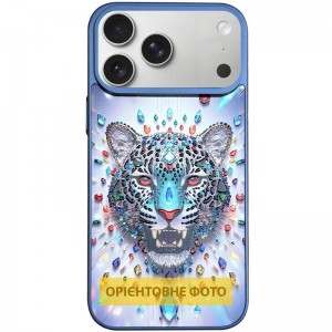 Чохол TPU+PC Crystal Hunt with Magnetic Fit для Apple iPhone 16 (6.1") Blue