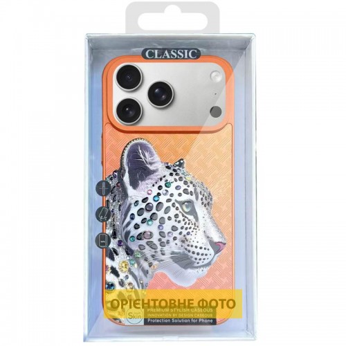 Чохол TPU+PC Crystal Hunt with Magnetic Fit для Apple iPhone 16 (6.1") Orange