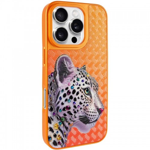 Чохол TPU+PC Crystal Hunt with Magnetic Fit для Apple iPhone 16 Pro Max (6.9") Orange