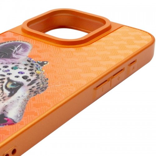 Чохол TPU+PC Crystal Hunt with Magnetic Fit для Apple iPhone 16 Pro Max (6.9") Orange