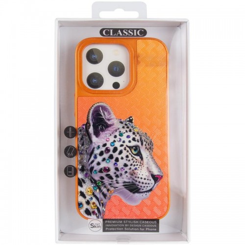 Чохол TPU+PC Crystal Hunt with Magnetic Fit для Apple iPhone 16 Pro Max (6.9") Orange