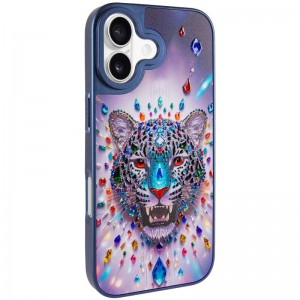 Чохол TPU+PC Crystal Hunt with Magnetic Fit для Apple iPhone 17 (6.3") Blue