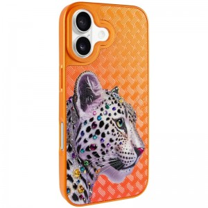 Чохол TPU+PC Crystal Hunt with Magnetic Fit для Apple iPhone 17 (6.3") Orange