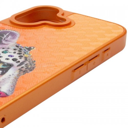 Чохол TPU+PC Crystal Hunt with Magnetic Fit для Apple iPhone 17 (6.3") Orange