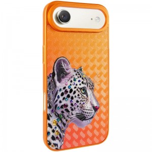 Чохол TPU+PC Crystal Hunt with Magnetic Fit для Apple iPhone 17 Air (6.5") Orange