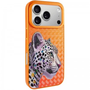 Чохол TPU+PC Crystal Hunt with Magnetic Fit для Apple iPhone 17 Pro (6.3") Orange