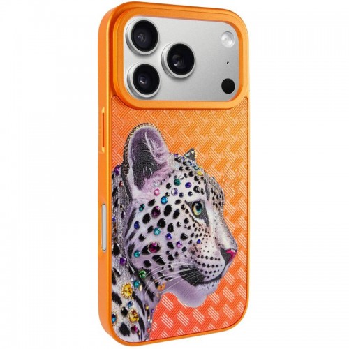 Чохол TPU+PC Crystal Hunt with Magnetic Fit для Apple iPhone 17 Pro (6.3") Orange